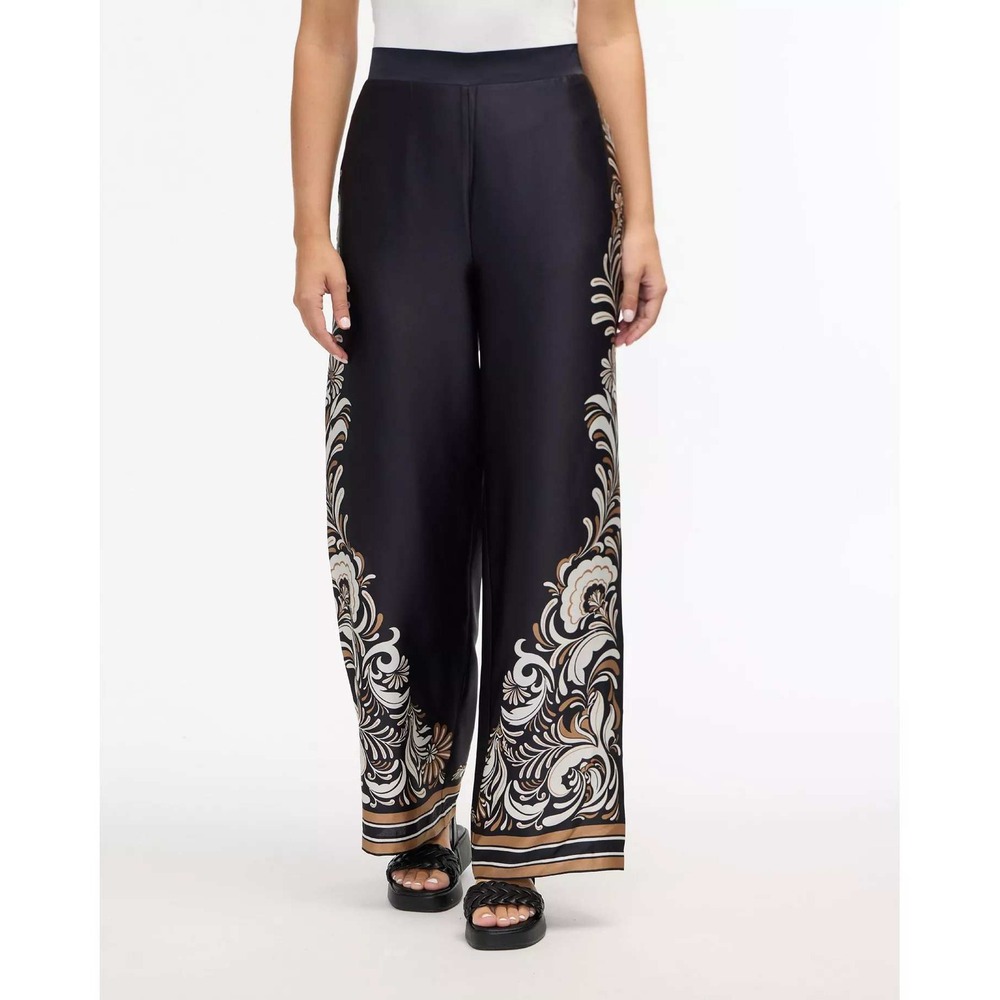 Ellen Tracy Women s Wide Leg Printed Pant Size XS